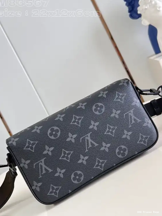 AAA Pruses Bags Wearable LOUIS Montsouris VUITTON Wallet 0622